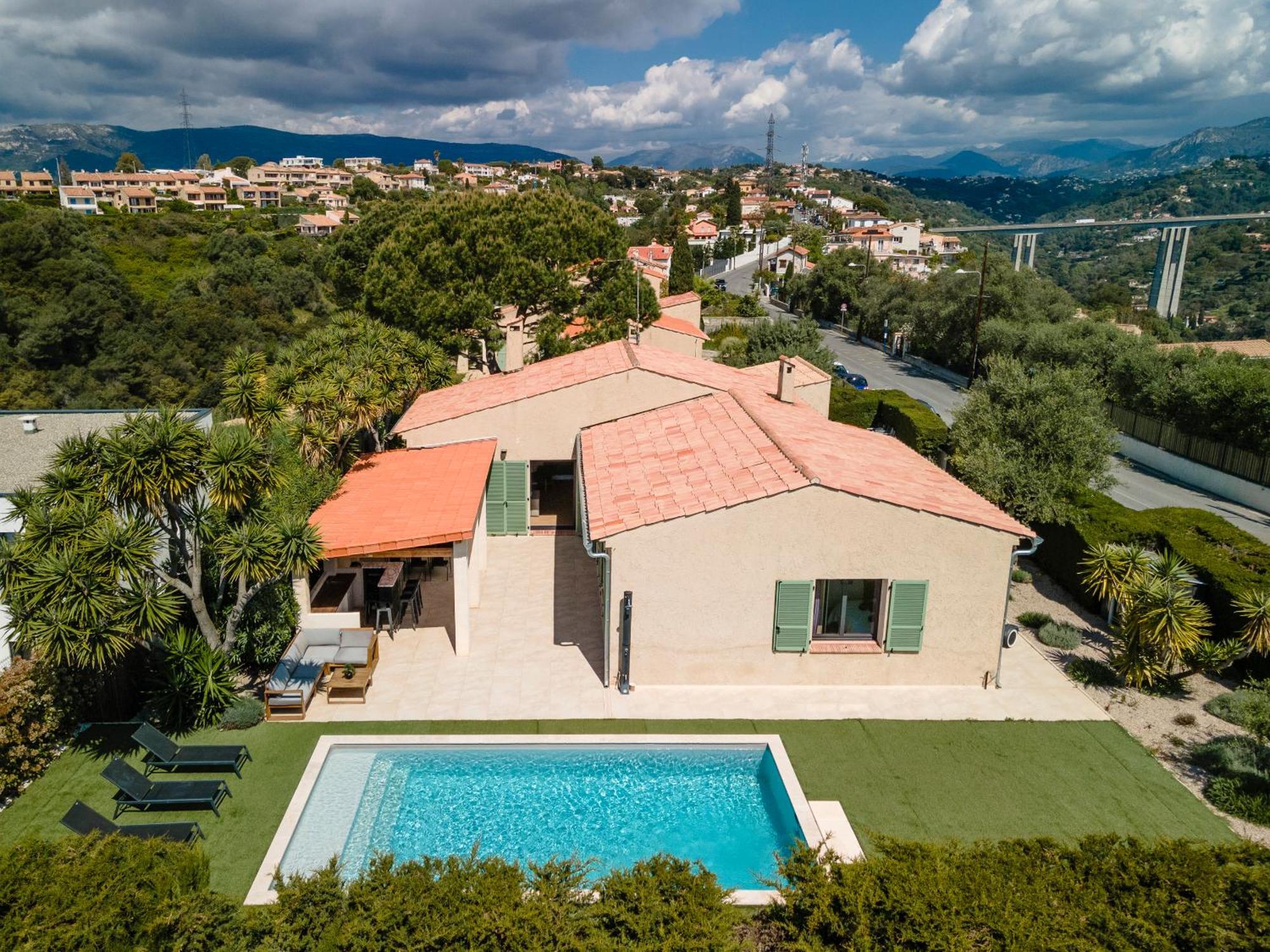 Nice Renting - Bellet - Live A Dream Villa Pool 3 Bedroom Garden Parking Extérieur photo